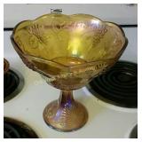 Carnival Glass Candy Dish (K)