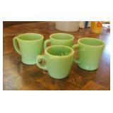 (4) Fireking Coffee Mugs (K)