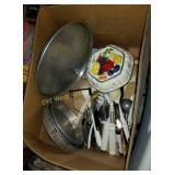 Box of Kitchen Utensils & Miscellaneous (BS)