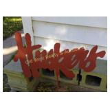 Metal Husker Sign