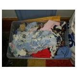 Tub of Fabric Pieces (U)
