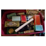 Tub of Avon Bottles (BS)