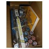 Box of Baby Jars & Miscellaneous