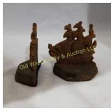 Cast Iron Book Ends