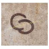 (2) Horseshoes