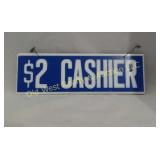 Cashier Sign
