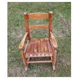 Childrens Wood Rocker