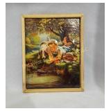 Small Boy & Dog Picture