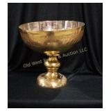 Brass Punch Bowl & 20 Cups