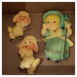 Chalkware Wall Hangings