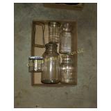 Box of Glass Jars