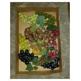 Box of Artificial Grapes