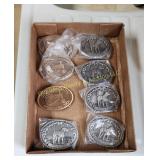 Box of Belt Buckles
