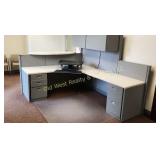 Desk (#12) 77" x 90" x 28"H