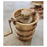 Antique White Mountain Ice Cream Freezer