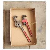 (2) Pipe Wrenches (S)