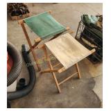 (2) Camping Stools (S)