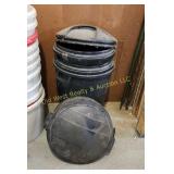Trash Can & Lids (S)