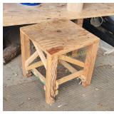 (2) Homemade Stools (S)
