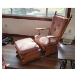 Glider Rocker & Ottoman (H)