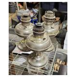 (3) Oil Lantern Bases
