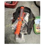 Tool Bag w/Cable Ties, Light & Miscellaneous