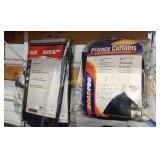 (3) Seat Back Organizers & Privacy Curtains