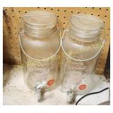 (2) Drink Dispensers