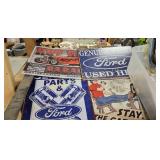 (4) Metal Wall Hangings