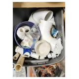 Tub of Plastic Fittings