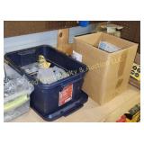 Tub & Box of Electrical
