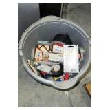 Bucket of Electrical Items