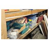 Shelf of Mustang Parts