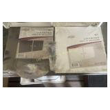 (2) Packs of Organizer Doors - New