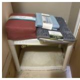 Bath Rug, Shower Curtain & Sheets