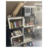 (2) Plastic Shelving - No Contents