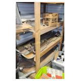 Shelves of Mustang Parts