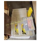 Tub of Storage Containers