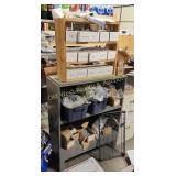 Shelves of Lots of Bolts, Nuts & More