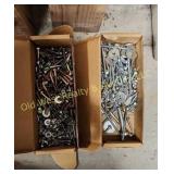 (3) Boxes of Nuts, Bolts & Washers