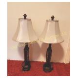(2) Dresser Lamps (B)