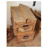 (2) Beer Boxes (M)