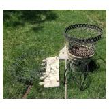 Hanging Baskets, Plant Stand & Pot (O)