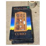 (2) New Wall Curio Cabinets (G)