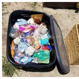 Tub of Ty Beanie Babies (G)