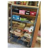 Metal Shelving  - Contents NOT included (G)