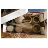 Box of Antique Jars (M)
