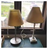 (2) Dresser Lamps (P)