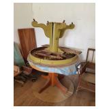 (2) Antique Round Tables (M)