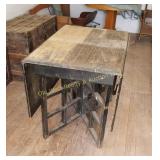 Antique Drop Leaf Table (M)